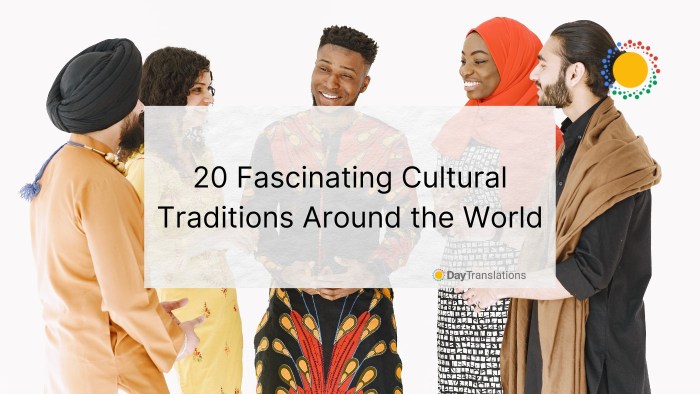 What Cultural Traditions Are Important to You? - The New York Times