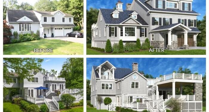 Ranch Style Home Exterior Renovation